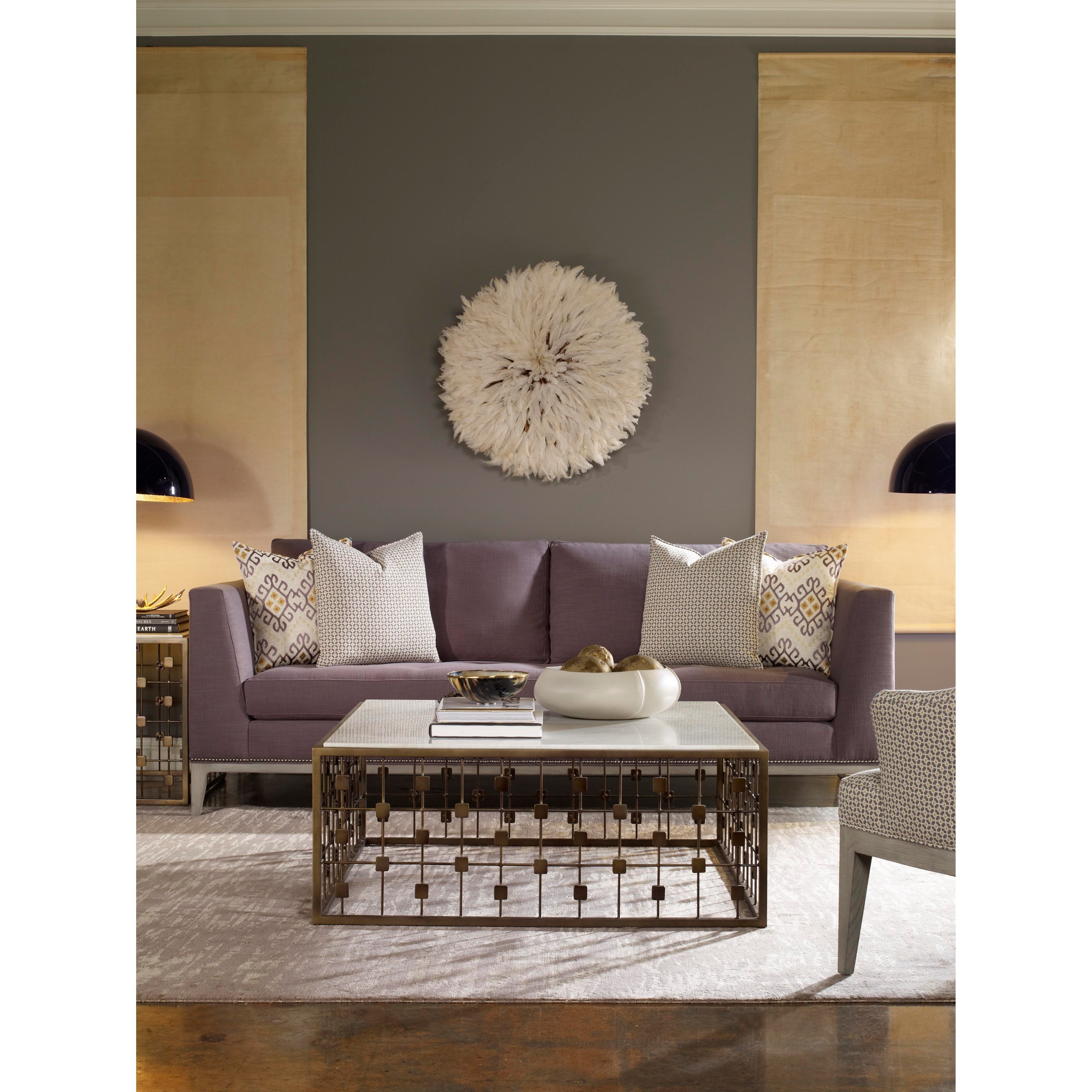 Vanguard Furniture Sparkle P277CS Sparkle Square Cocktail Table with